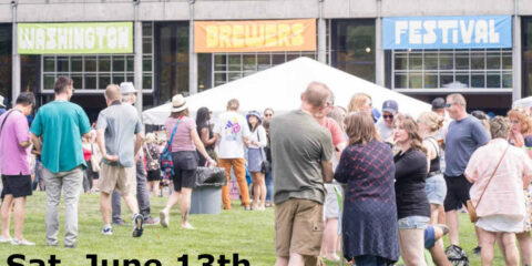 Washington Brewers Festival 2026: From Bomb Shelter to Space Needle People gathered at a beer festival