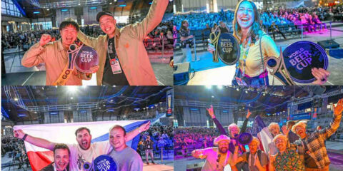winners celebrate at the World Beer Cup
