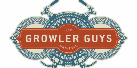 A logo for The Growler Guys