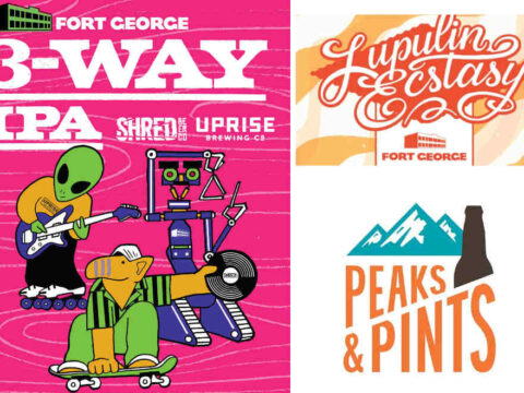 A Rite of Spring: Fort George Brewery’s 2026 3-Way IPA Is Here Poster for the release of 3-way IPA