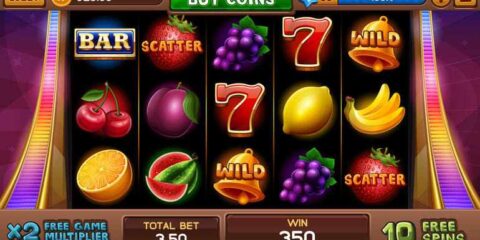 5 Online Slot Games That Would Make Great Craft Beer Names Colorful online slot machine reels featuring fruit symbols, wild bells, scatter icons, free spins, and jackpot-style graphics.