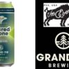Von Ebert and Grand Fir Collaborate to Create a Sacred Stone A can of beer next to two brewery logos