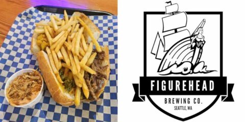 Figurehead Brewing Introduces Something Belgian-Inspired That’s Not Beer A large sandwich with french fries