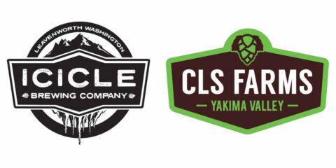 Icicle Brewing Changes Hands, but Keeps it in the Family logos for icicle brewing and cls farms