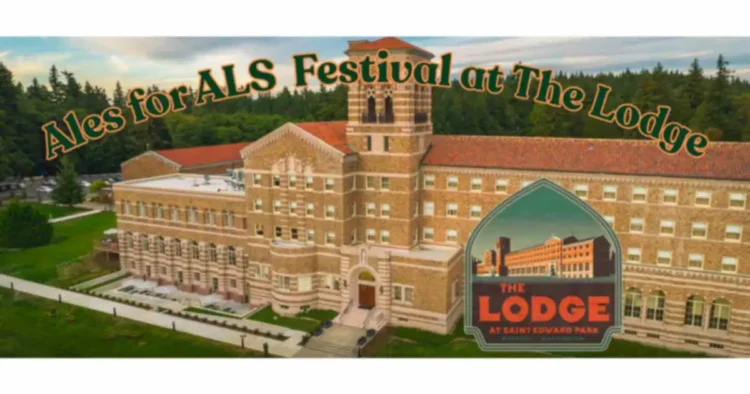 The lodge at St Edward State Park