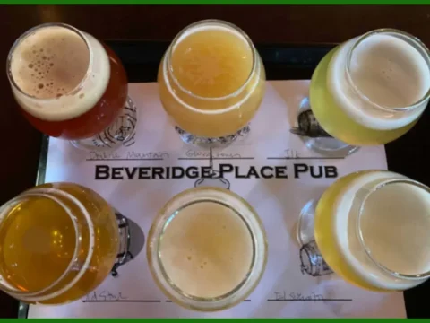 Beveridge Place and the Beer Blog Present 3 Days & 40 Fresh Hop Beers A taster try full of fresh hop beers
