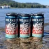 Breakside Defines West Coast IPA, and Frankly, They’ve Earned the Right To Six-pack of beer sitting in the shallows of a river
