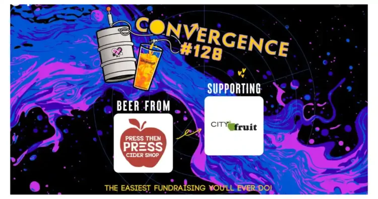 A colorful poster for a Convergence Series event