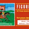 Figurehead Brewing Hits Double Digits and Has Big Plans for the Occasion A flyer for a brewery anniversary event, set against a red backgound