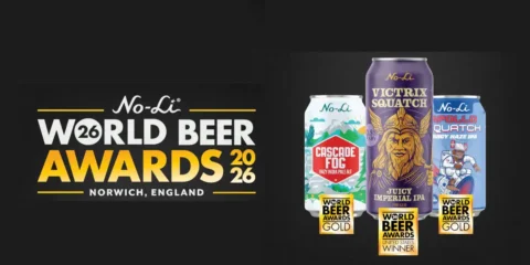 Three cans of beer, winners at the World Beer Awards