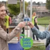 Final Countdown for Cider Summit Seattle on September 11th and 12th Two friends enjoying cider at a festival