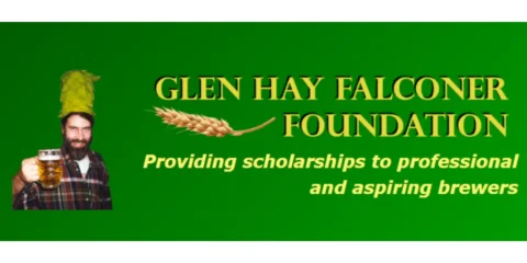 Applications Being Accepted for the Falconer Foundation Brewing Scholarship The logo for the foundation set against a green background