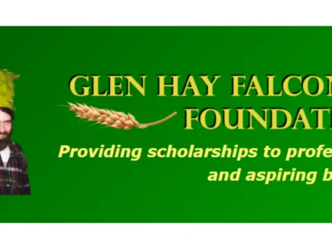Applications Being Accepted for the Falconer Foundation Brewing Scholarship The logo for the foundation set against a green background