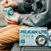 Pelican Lite IPA: Pelican Brewing’s First Light Beer Has 122 Calories and 3g Carbs A person opening a can of Pelican Lite IPA
