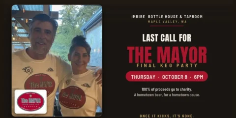 A poster for the last call event